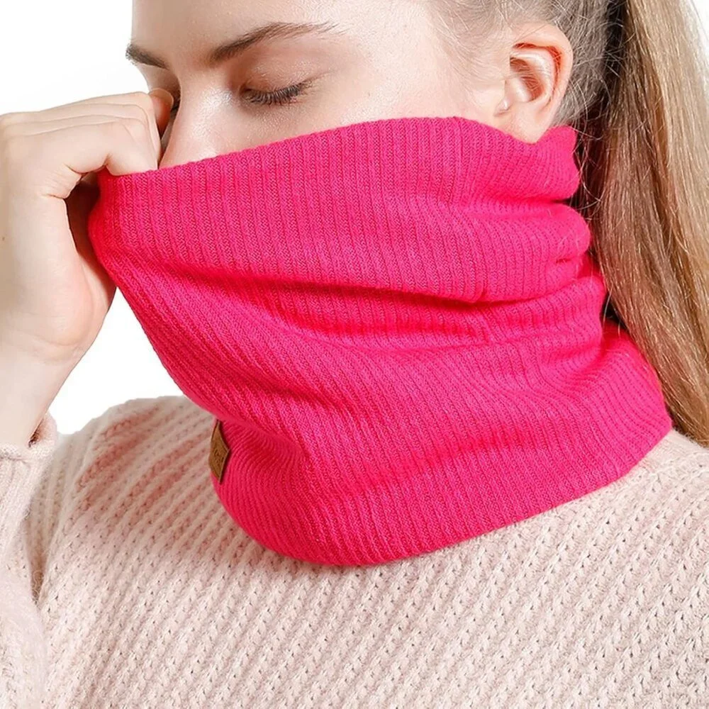 Men's Meihong Winter Ski Neck Gaiter Face Scarf Fleece Windproof Scarves
